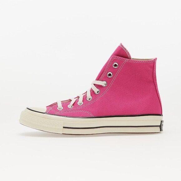 Unisex (6.5Men)(8.5women's) Converse Chuck 70 Hi Unisex Casual Trainers in Pink - Picture 1 of 8